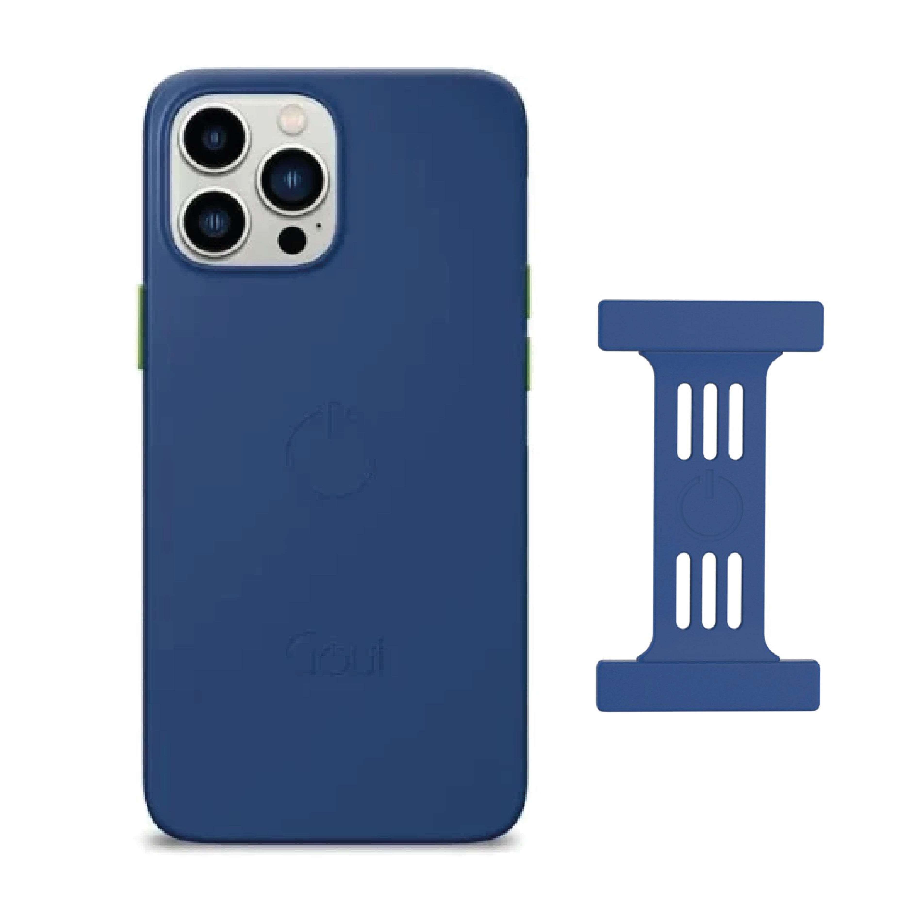 Goui iPhone 16 Pro Case Midnight Blue + Strap Goui iPhone 16 Pro Case Midnight Blue + Strap
